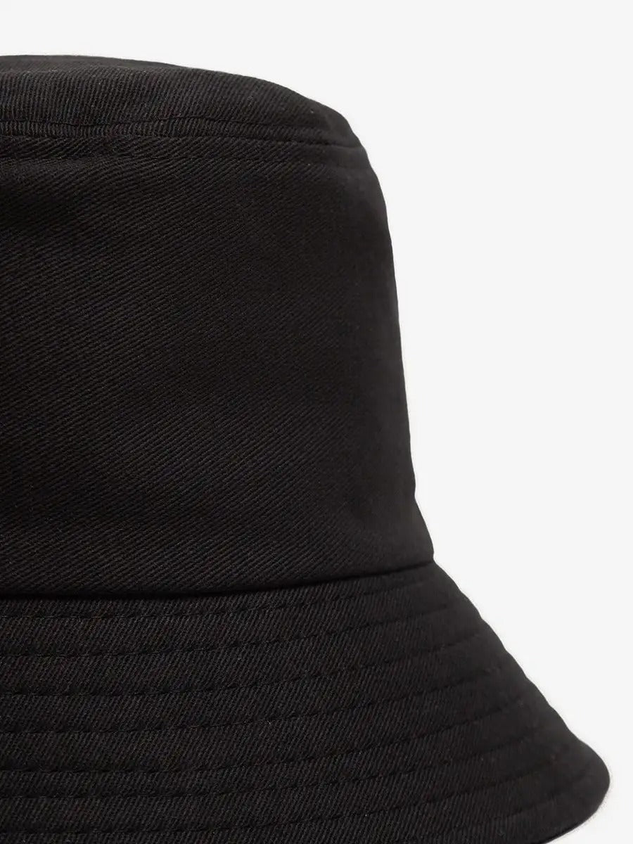 Bob en coton unisexe, chapeau streetwear, avec chaînes, accessoire Y2K, modèle Kaina - Bob - Noir