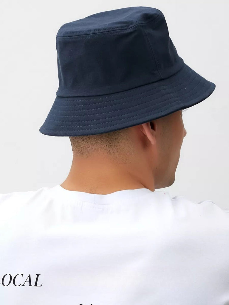 Bob Réversible en coton et polyester, Protection Solaire UPF 50, Confort et léger, mixte, été, modèle Dizo - Bob - Bleu marine