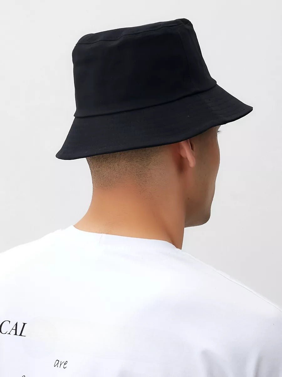Bob Réversible en coton et polyester, Protection Solaire UPF 50, Confort et léger, mixte, été, modèle Dizo - Bob - Noir