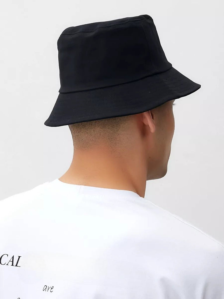 Bob Réversible en coton et polyester, Protection Solaire UPF 50, Confort et léger, mixte, été, modèle Dizo - Bob - Noir