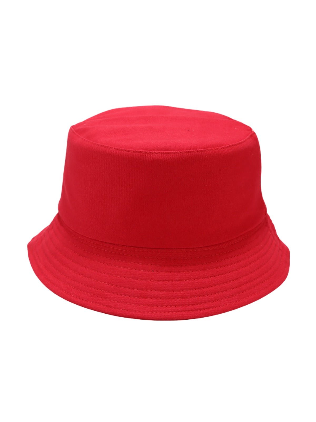 Bob Réversible en coton et polyester, Protection Solaire UPF 50, Confort et léger, mixte, été, modèle Dizo - Bob - Rouge