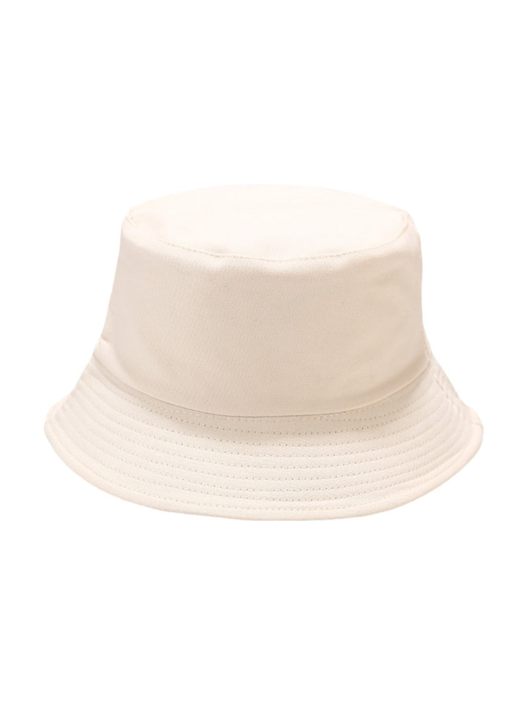 Bob Réversible en coton et polyester, Protection Solaire UPF 50, Confort et léger, mixte, été, modèle Dizo - Bob - Blanc crème