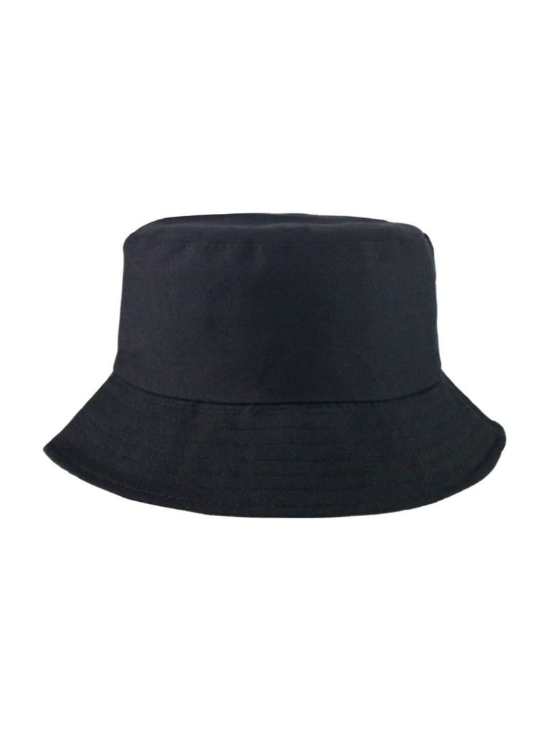 Bob Réversible en coton et polyester, Protection Solaire UPF 50, Confort et léger, mixte, été, modèle Dizo - Bob - Noir