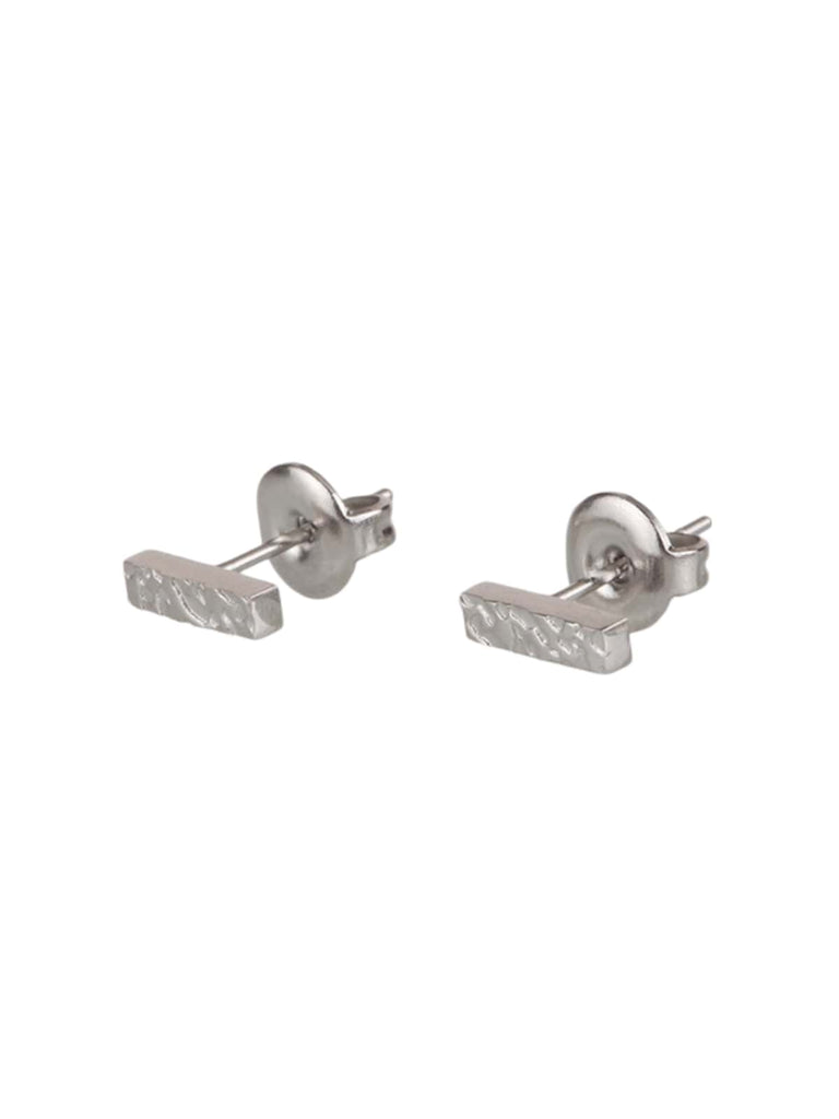 Boucles d'oreilles géométriques, acier inoxydable, minimaliste, plaqué or, modèle Joannah - Boucles d'oreilles - Argent 8 mm