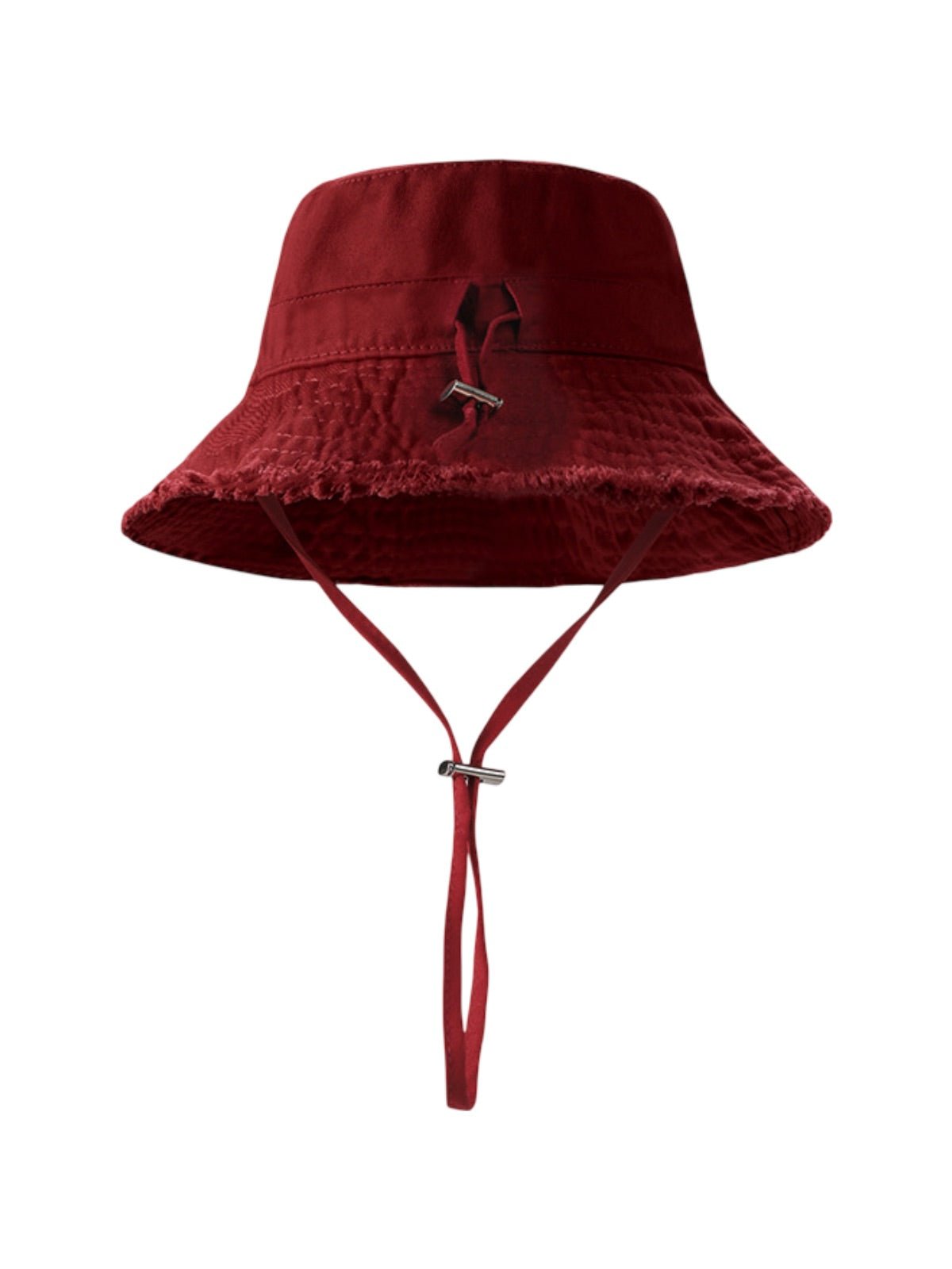 Chapeau bob, plage et été, protection solaire UPF 50+, coton doux, large bord, style y2k, panama moderne, modèle Arkel - Bob - Bordeaux