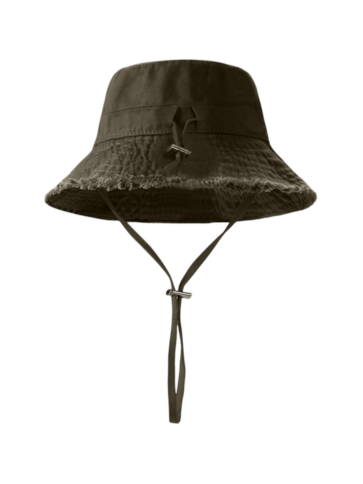 Chapeau bob, plage et été, protection solaire UPF 50+, coton doux, large bord, style y2k, panama moderne, modèle Arkel - Bob - Kaki