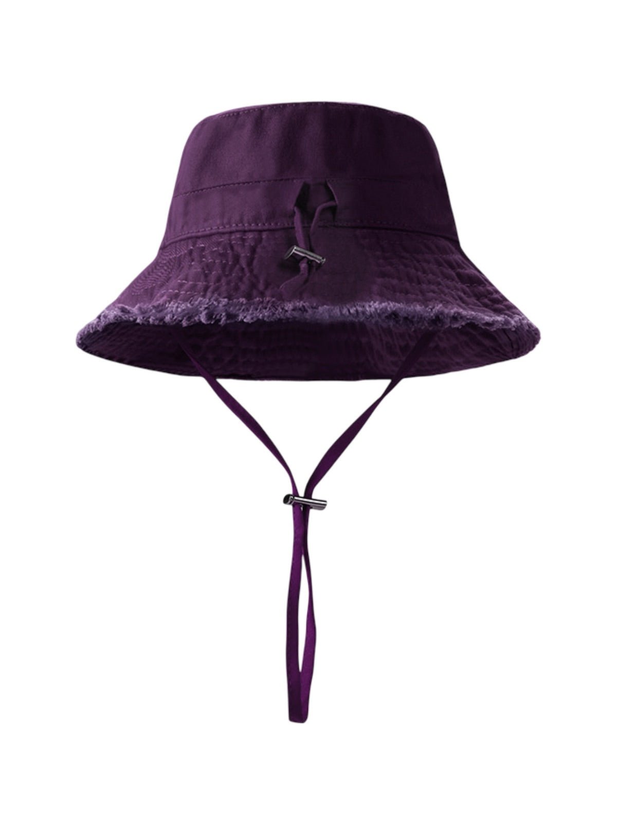 Chapeau bob, plage et été, protection solaire UPF 50+, coton doux, large bord, style y2k, panama moderne, modèle Arkel - Bob - Violet