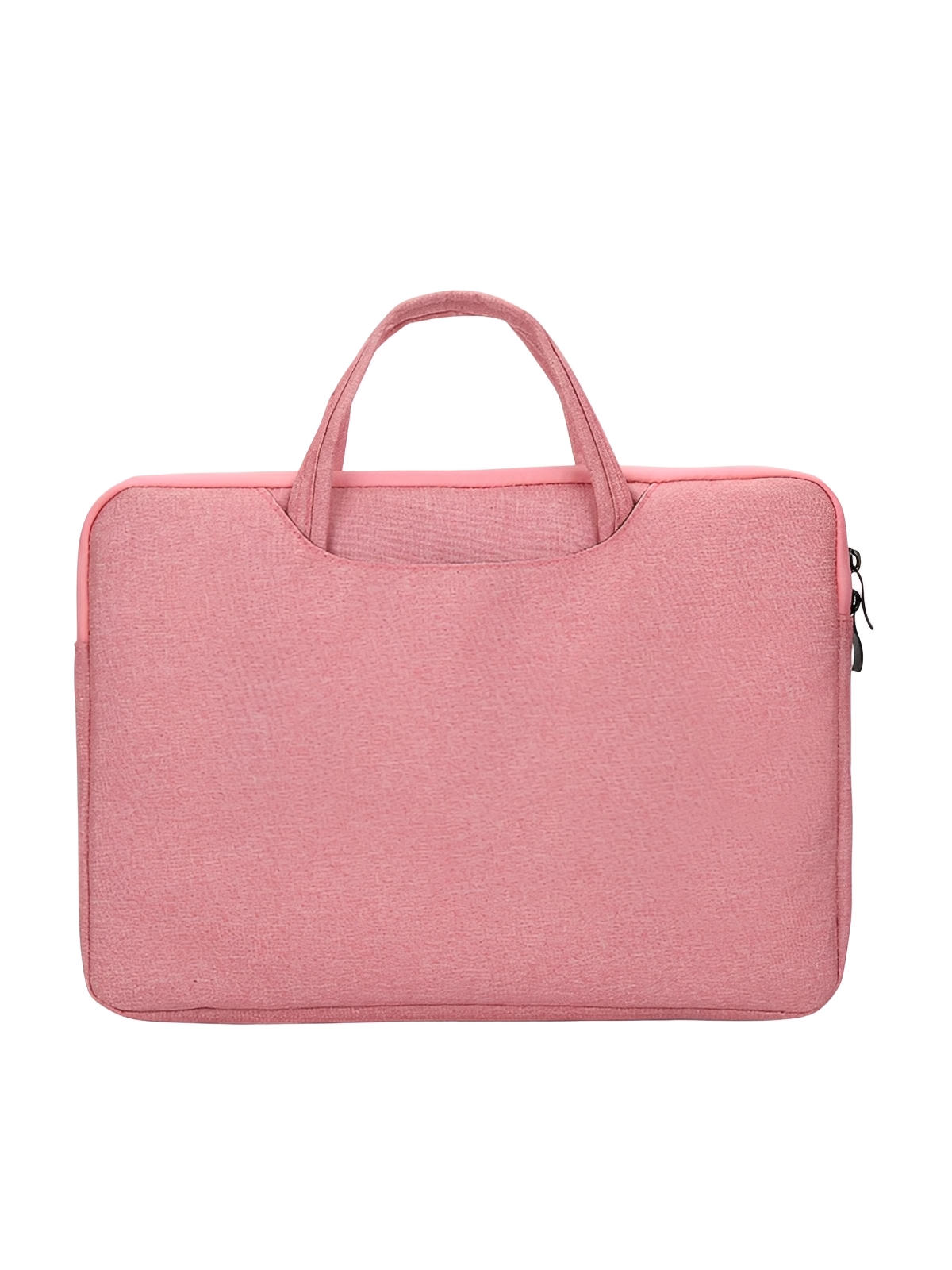 Housse pour ordinateur portable, poignée intégrée, design fin, anti - choc, format 15,6 pouces, sac de pc, modèle Nora - Housse - Rose 12"