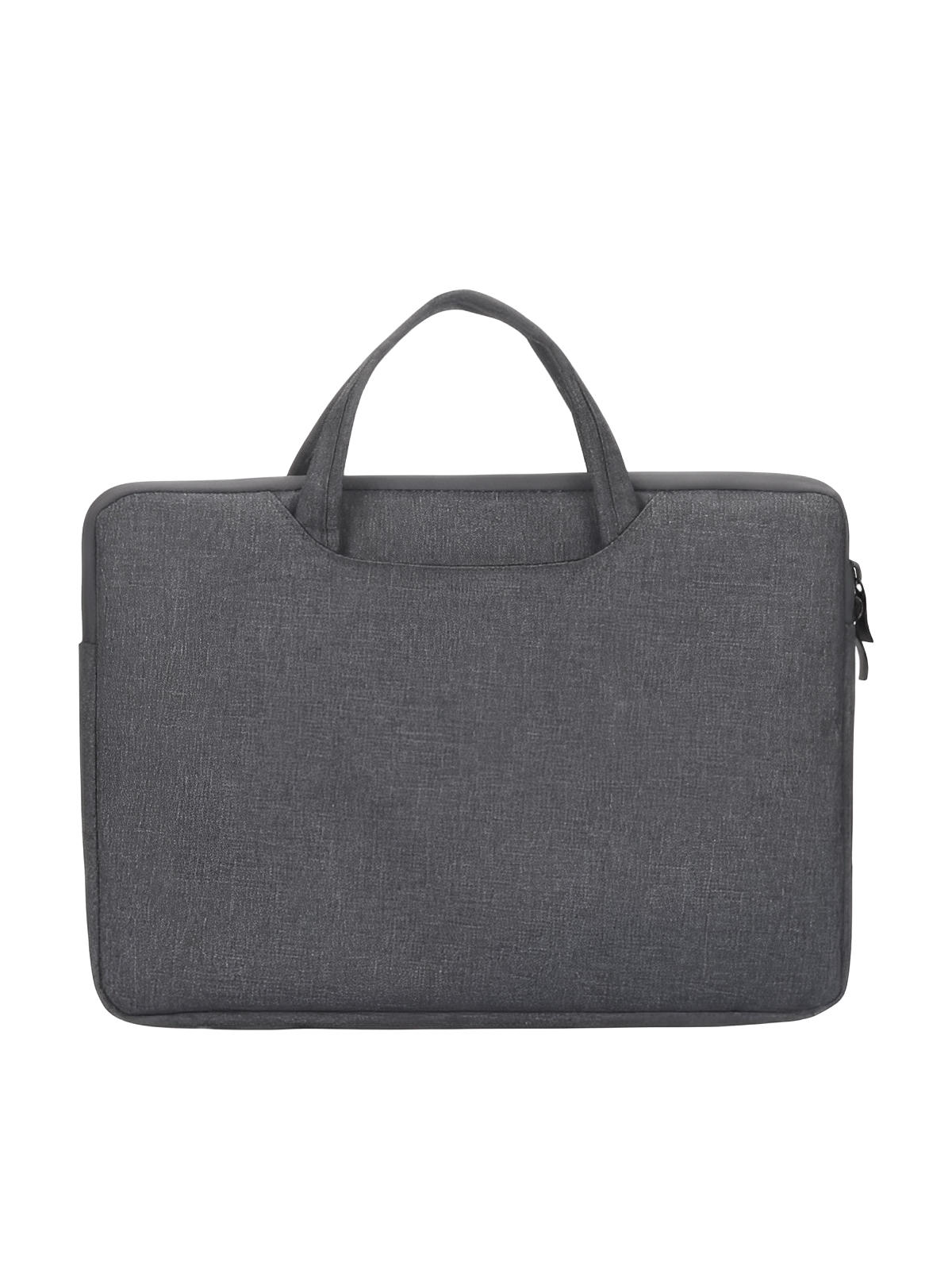 Housse pour ordinateur portable, poignée intégrée, design fin, anti - choc, format 15,6 pouces, sac de pc, modèle Nora - Housse - Gris foncé 12"