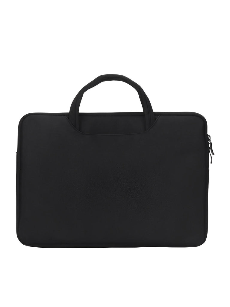 Housse pour ordinateur portable, poignée intégrée, design fin, anti - choc, format 15,6 pouces, sac de pc, modèle Nora - Housse - Noir 12"