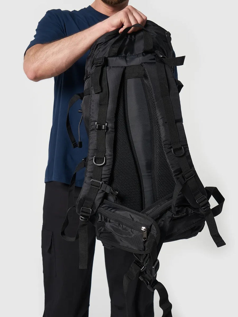Sac à dos randonnée 65L, trekking, voyage, alpinisme, camping, sport outdoor, modèle Evero