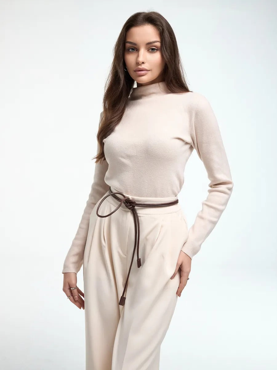 Ceinture fine à nouer, corde simili vegan, ceinture longue femme, accessoire taille robe, ceinture fine minimaliste, rétro automne, modèle Tina