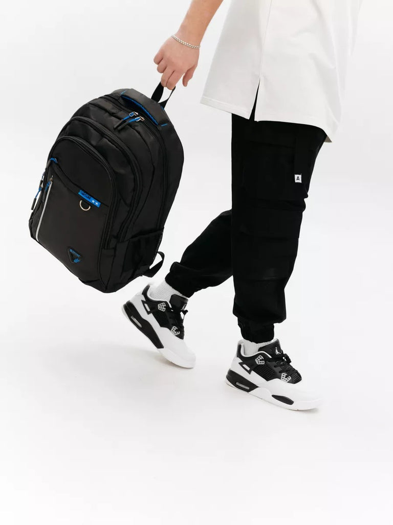 Sac à dos sport homme, grande capacité, compartiment ordinateur, dos matelassé, usage quotidien, modèle Brent