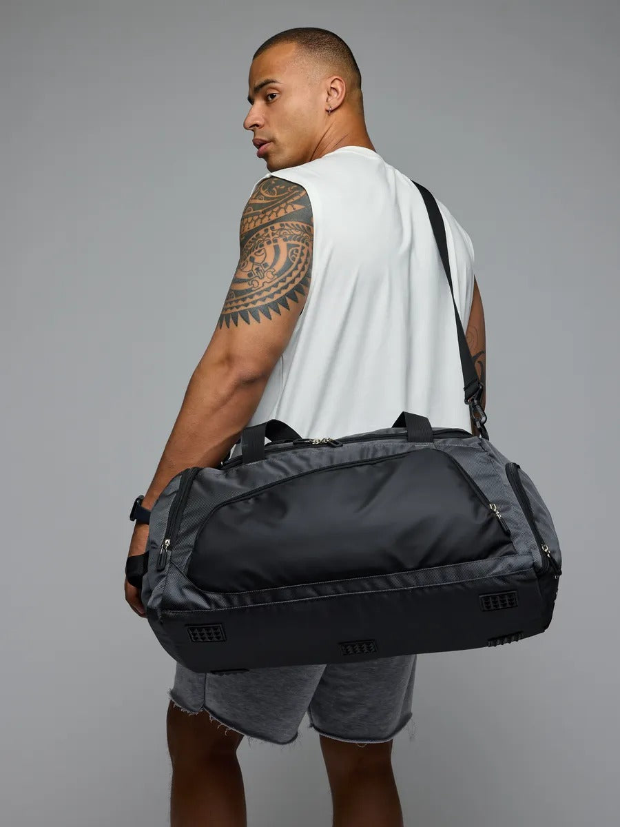 Sac de sport déperlant, compartiment chaussures, sac de voyage, sac fitness, sac à bandoulière, modèle Kilim
