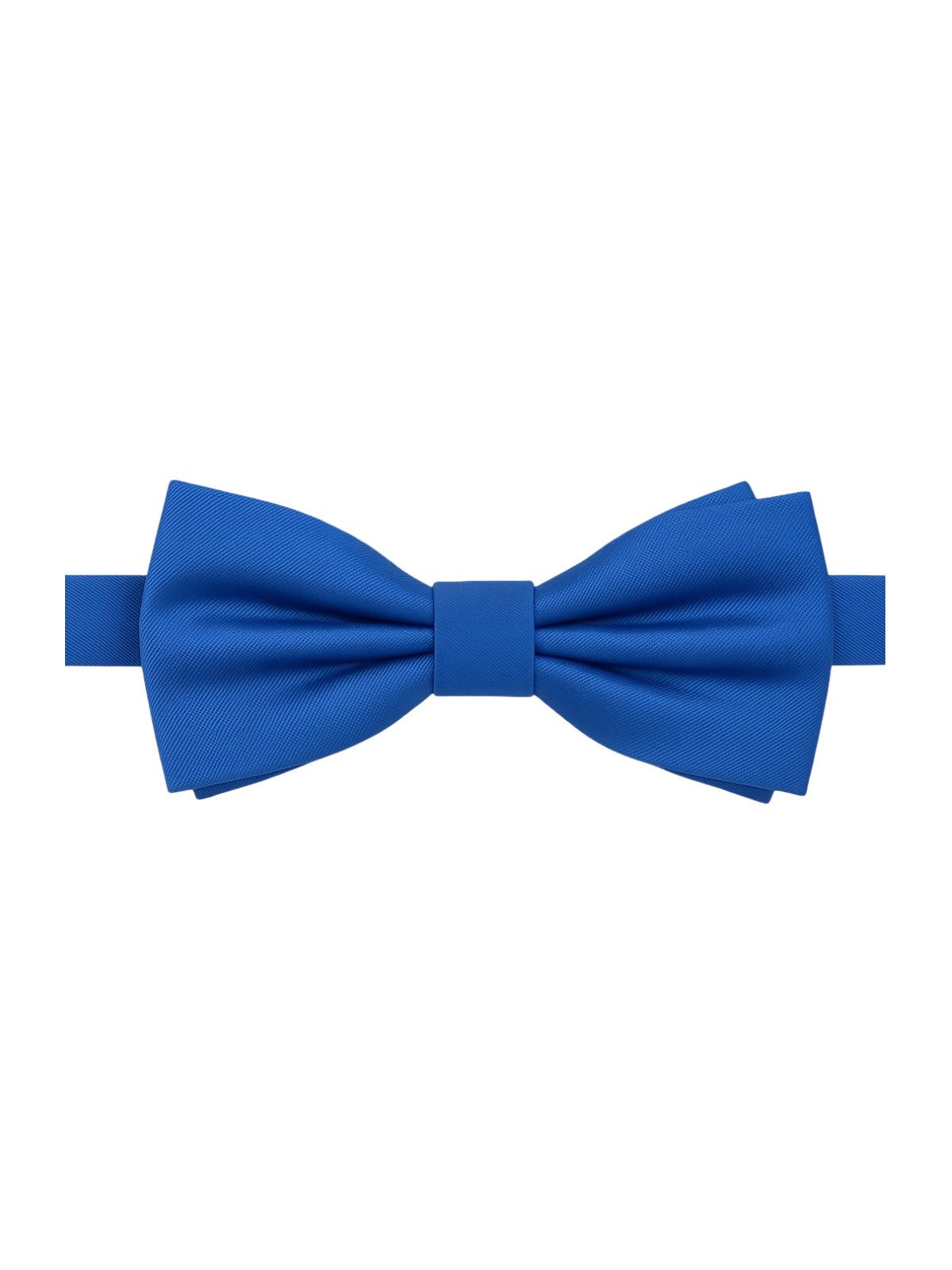 Nœud papillon homme, accessoire mariage, nœud papillon pré - noué, ajustable, finition brillante, idéal cérémonie, soirée, uniforme, modèle Louvan - Bonnets - Bleu