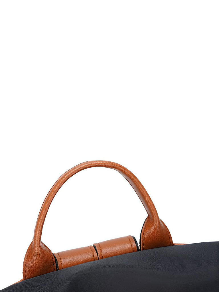 Sac à dos femme, grand format, tissu Oxford, antivol et imperméable, idéal quotidien et voyage, modèle Anna - Sac à dos - Noir