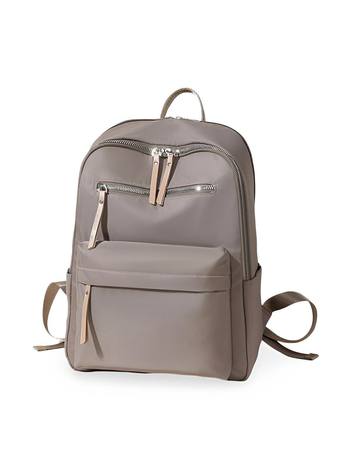 Sac à dos femme, grande capacité, compartiment ordinateur, nylon imperméable, voyage, univers, modèle Alia - Sac à dos - Noir