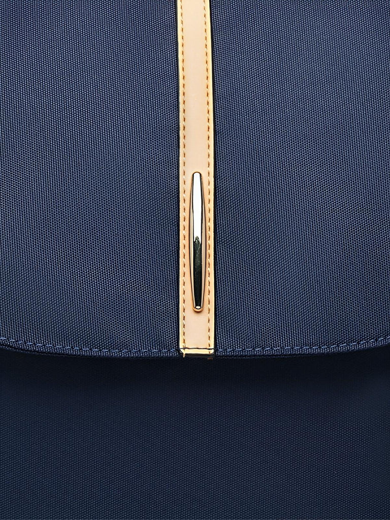 Sac à dos femme, imperméable, léger, compact, usage quotidien, nylon, modèle Emline - Sac à dos - Bleu