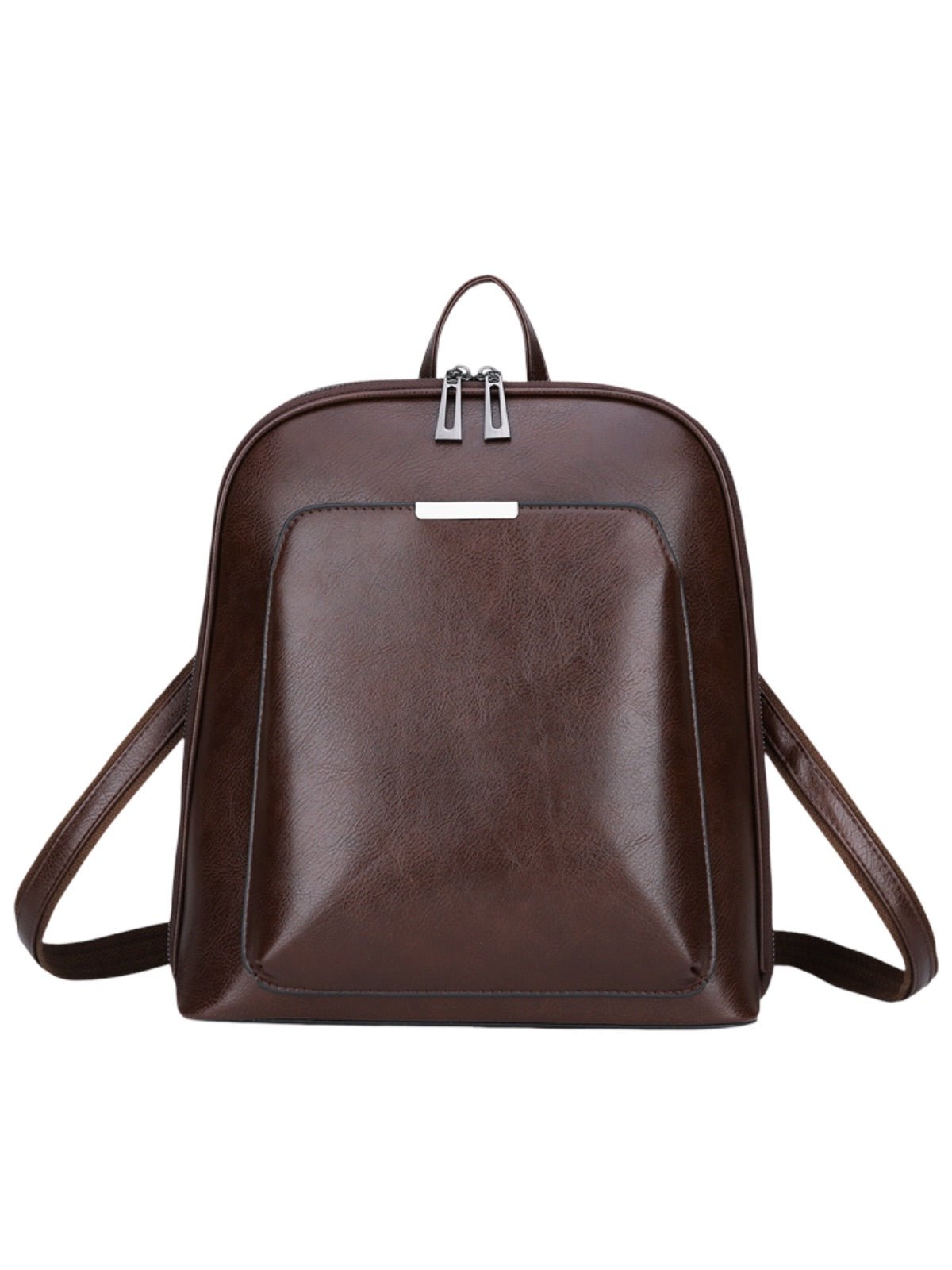 Sac à dos femme, sac ville imperméable, sac ordinateur 13 pouces, sac anti - vol dos, sac école tendance, modèle Cordule - Sac à dos - Café