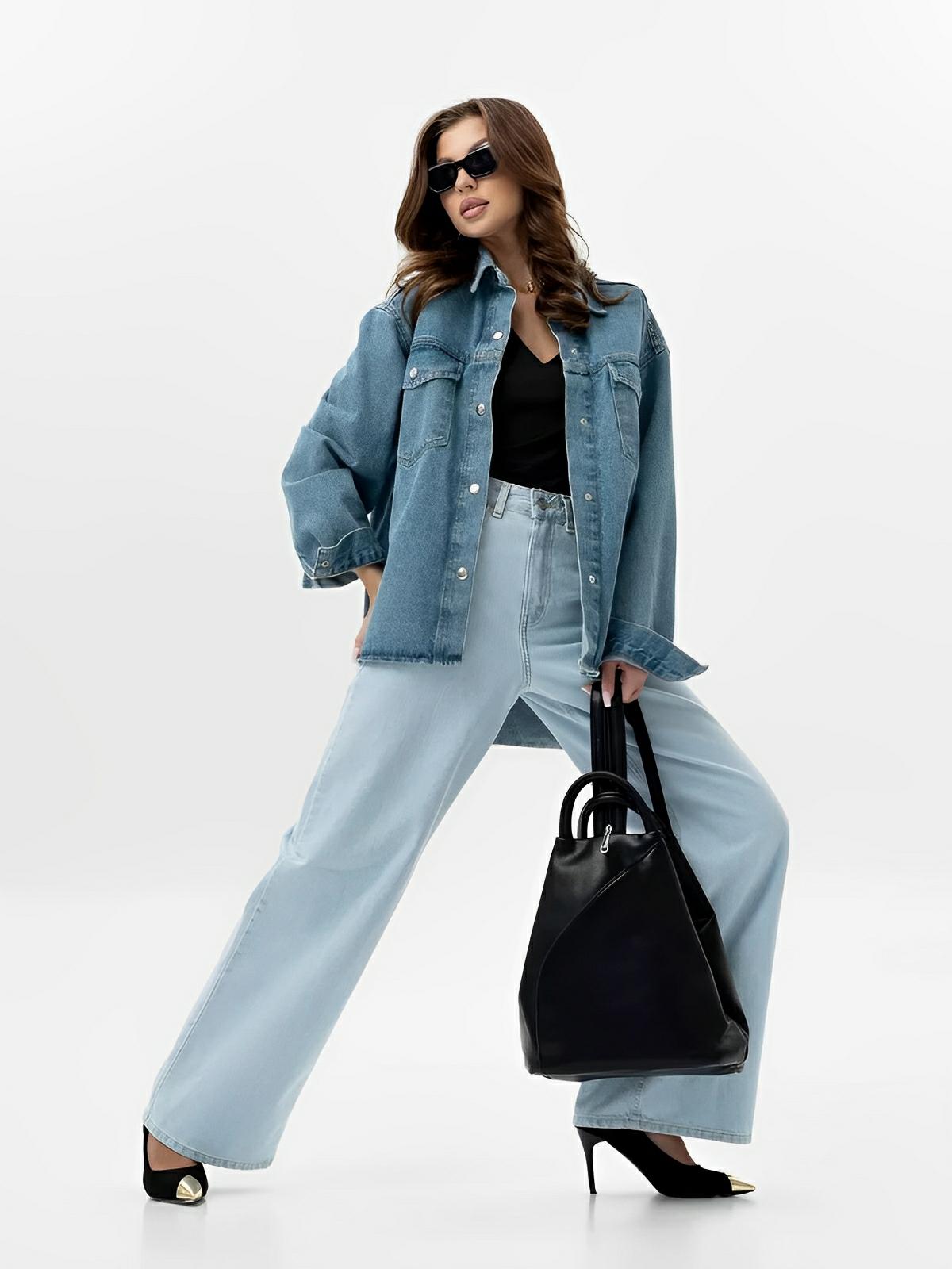 Sac à dos femme, simili vegan, léger, grande capacité, usage quotidien, modèle Tamara - Sac à dos - Noir
