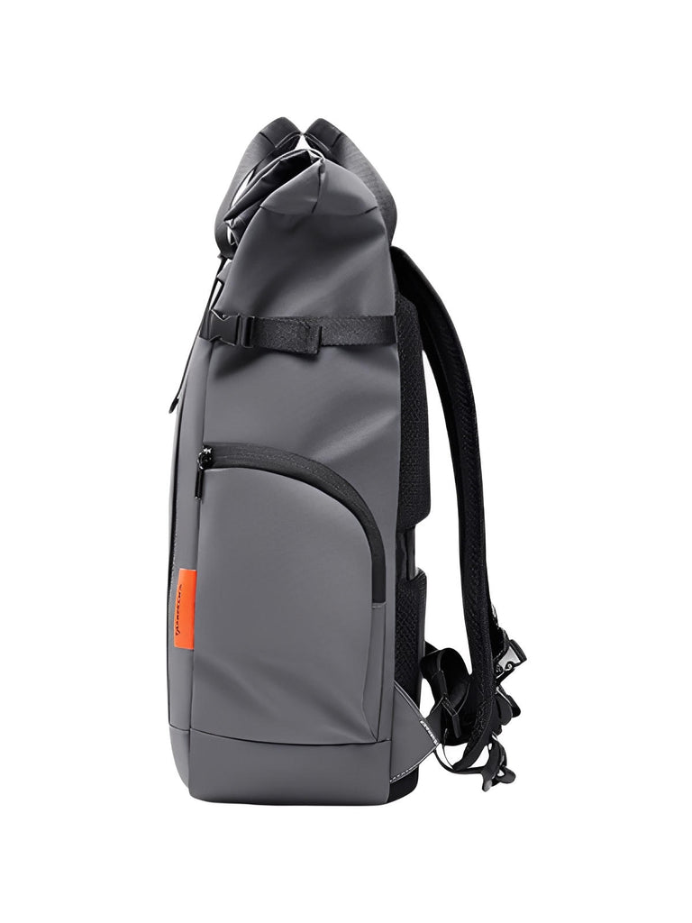 Sac à dos imperméable pour ordinateur, compagnon de voyage urbain, grand format léger et résistant, modèle Daniel - Sacoche - Gris
