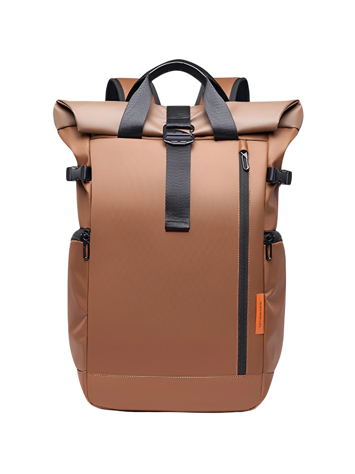Sac à dos imperméable pour ordinateur, compagnon de voyage urbain, grand format léger et résistant, modèle Daniel - Sacoche - Marron