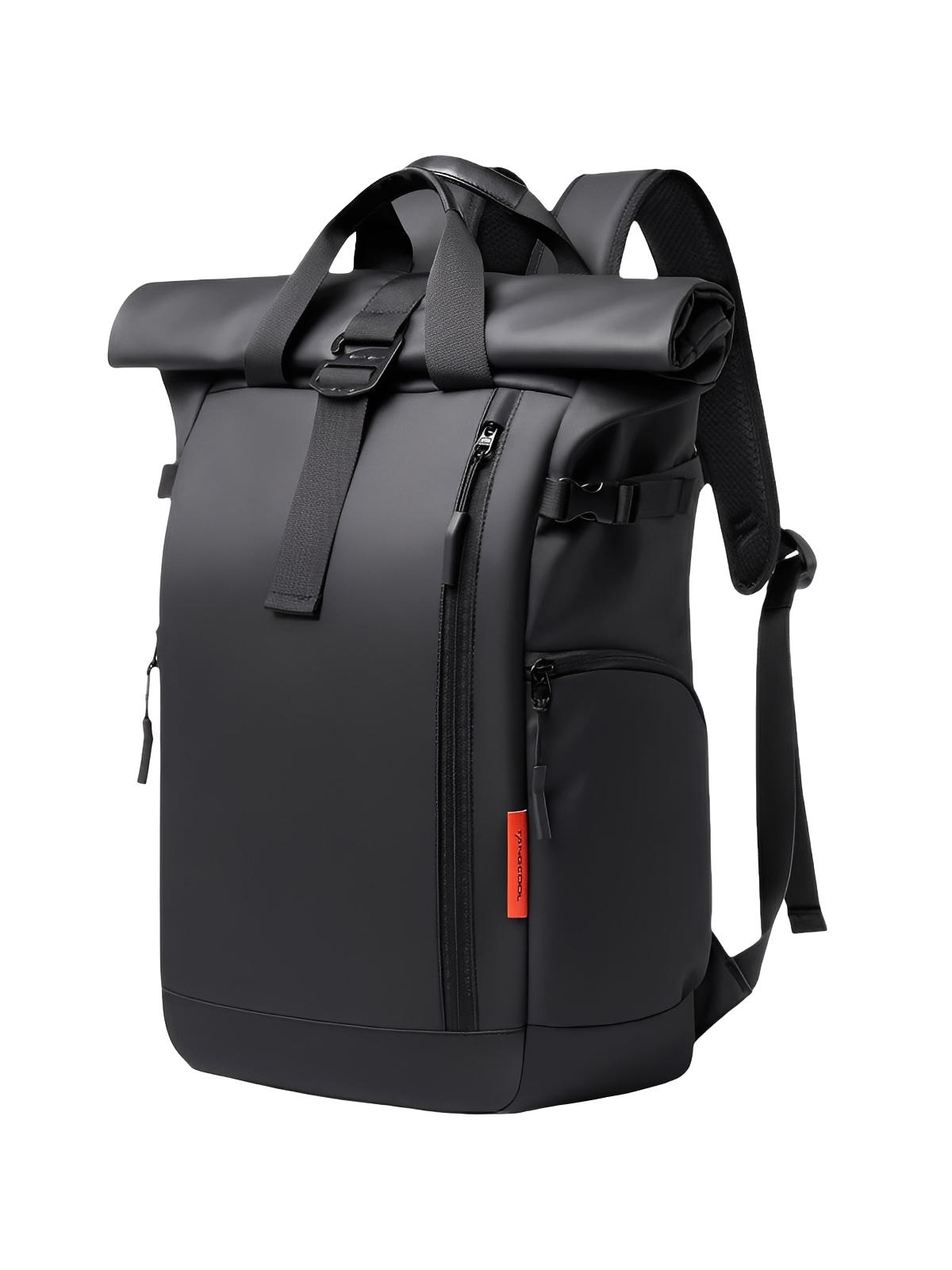 Sac à dos imperméable pour ordinateur, compagnon de voyage urbain, grand format léger et résistant, modèle Daniel - Sacoche - Noir
