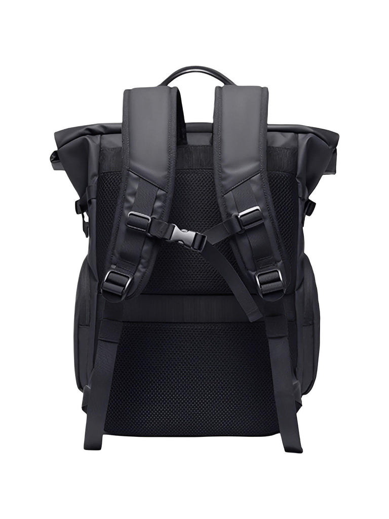 Sac à dos imperméable pour ordinateur, compagnon de voyage urbain, grand format léger et résistant, modèle Daniel - Sacoche - Noir