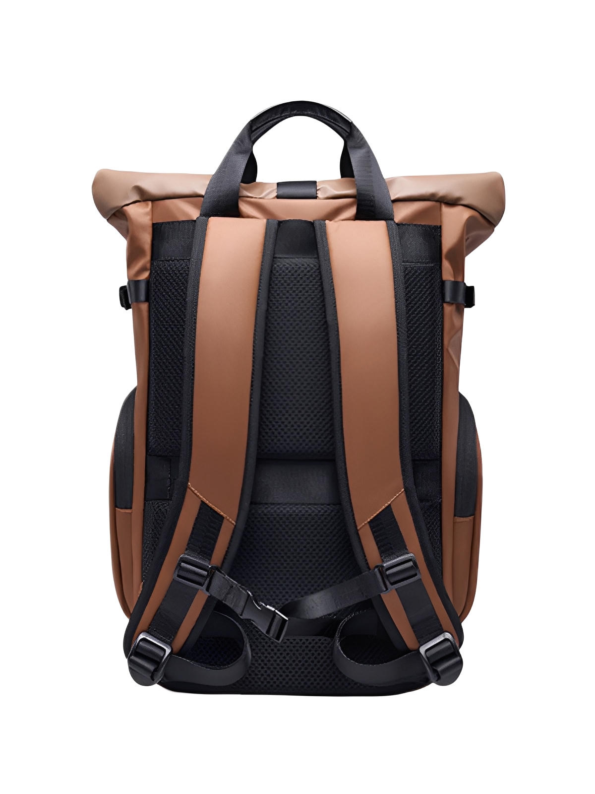 Sac à dos imperméable pour ordinateur, compagnon de voyage urbain, grand format léger et résistant, modèle Daniel - Sacoche - Marron