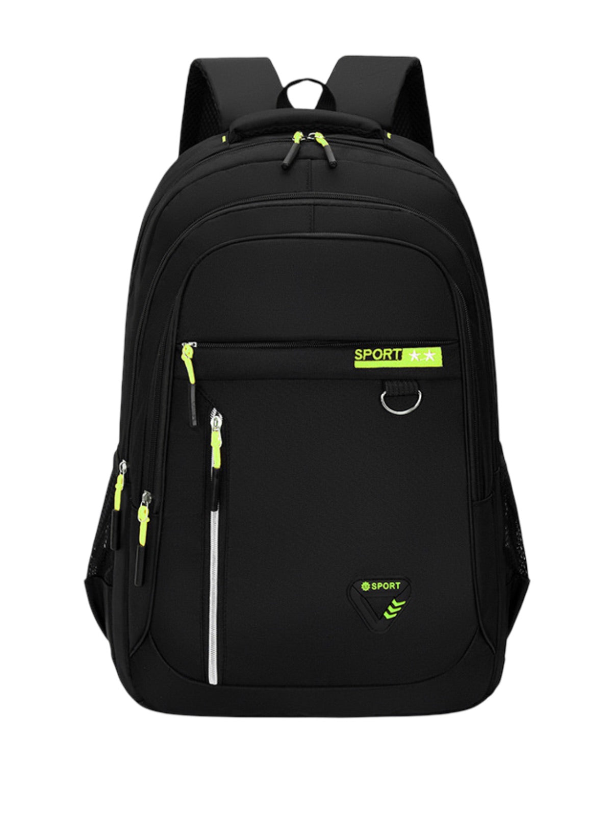 Sac à dos sport homme, grande capacité, compartiment ordinateur, dos matelassé, usage quotidien, modèle Brent - Sac à dos - Vert