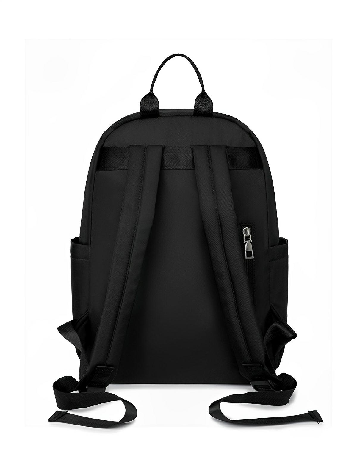 Sac à dos urbain femme, grande capacité, léger, multi - compartiments, voyage et quotidien, modèle Denise - Sac à dos - Noir