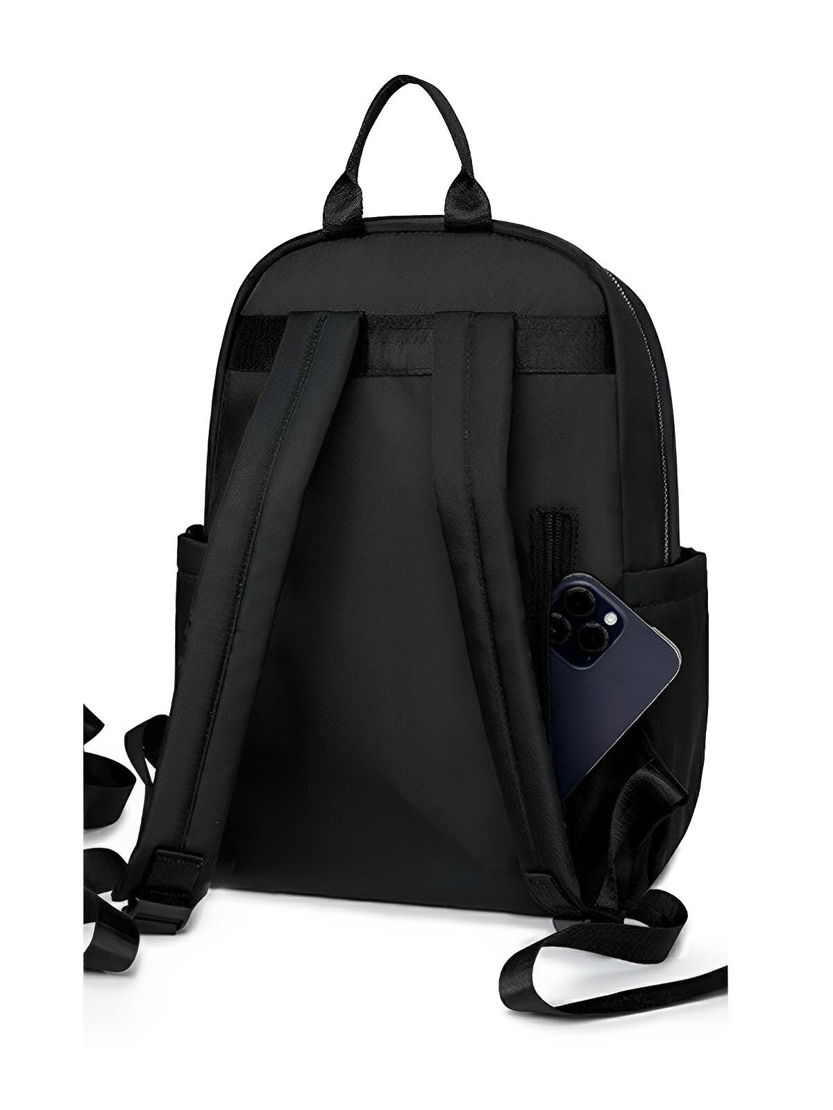 Sac à dos urbain femme, grande capacité, léger, multi - compartiments, voyage et quotidien, modèle Denise - Sac à dos - Noir