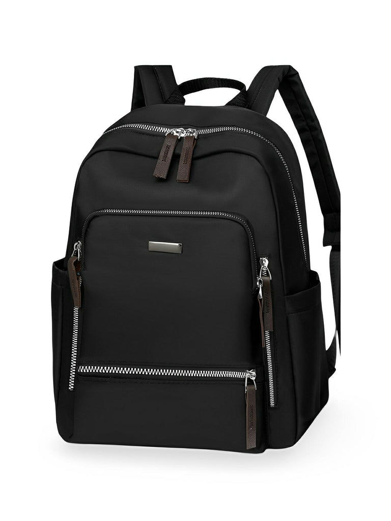 Sac à dos urbain femme, grande capacité, léger, multi - compartiments, voyage et quotidien, modèle Denise - Sac à dos - Noir