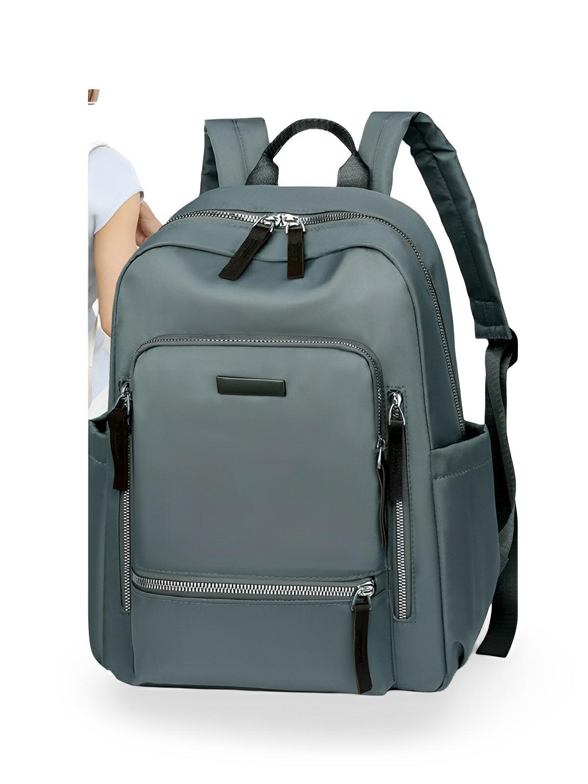 Sac à dos urbain femme, grande capacité, léger, multi - compartiments, voyage et quotidien, modèle Denise - Sac à dos - Bleu