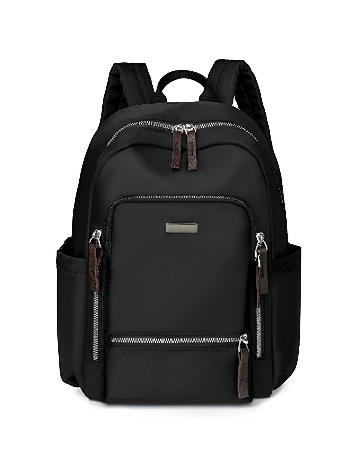 Sac à dos urbain femme, grande capacité, léger, multi - compartiments, voyage et quotidien, modèle Denise - Sac à dos - Noir