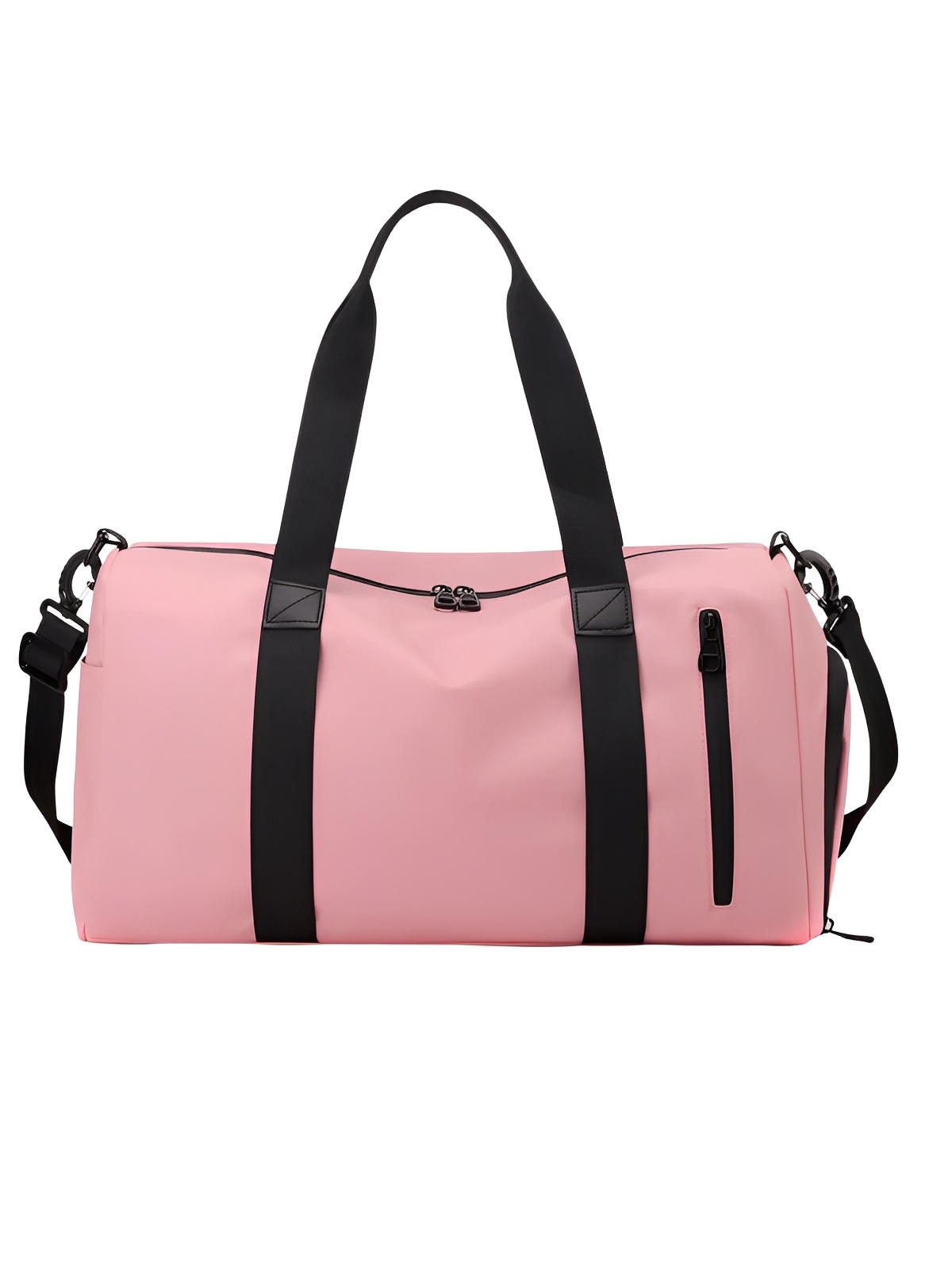Sac de sport imperméable, sac de voyage compartiment chaussures, bagage de vacances, sac fitness gym, sac cabine léger, modèle Cornelis - Sac de voyage - Rose