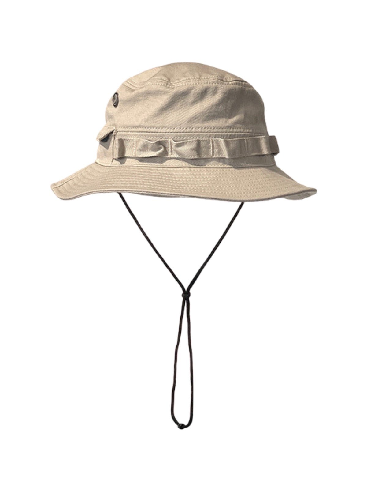 Bob streetwear et techwear, ajustable, anti - UV, avec cordon, gorpcore, chapeau de randonnée, modèle Elior - Bob - Beige