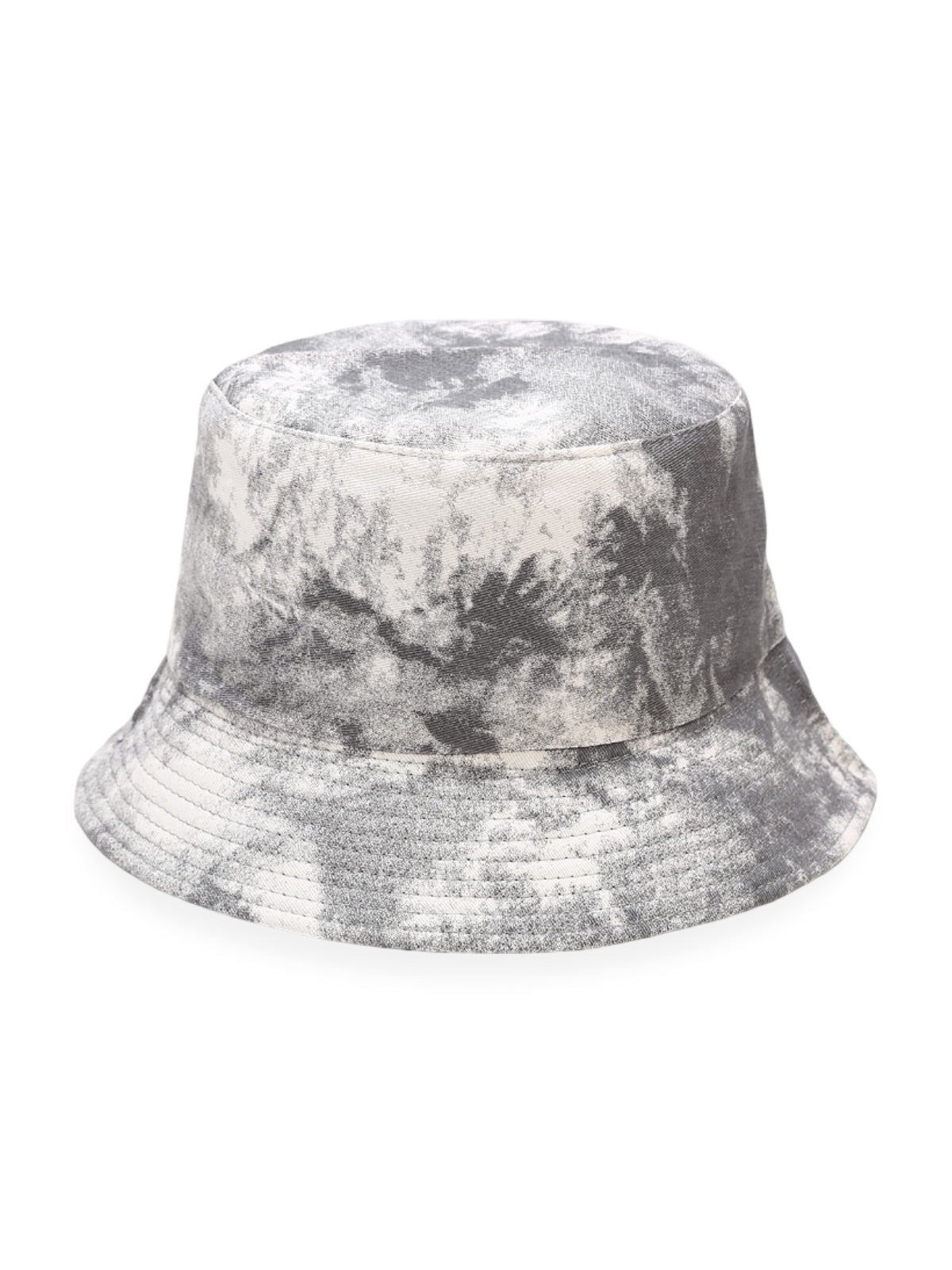 Bob tie dye réversible, protection UV, mixte, coton doux, style Y2K, modèle Elon - Bob - Gris