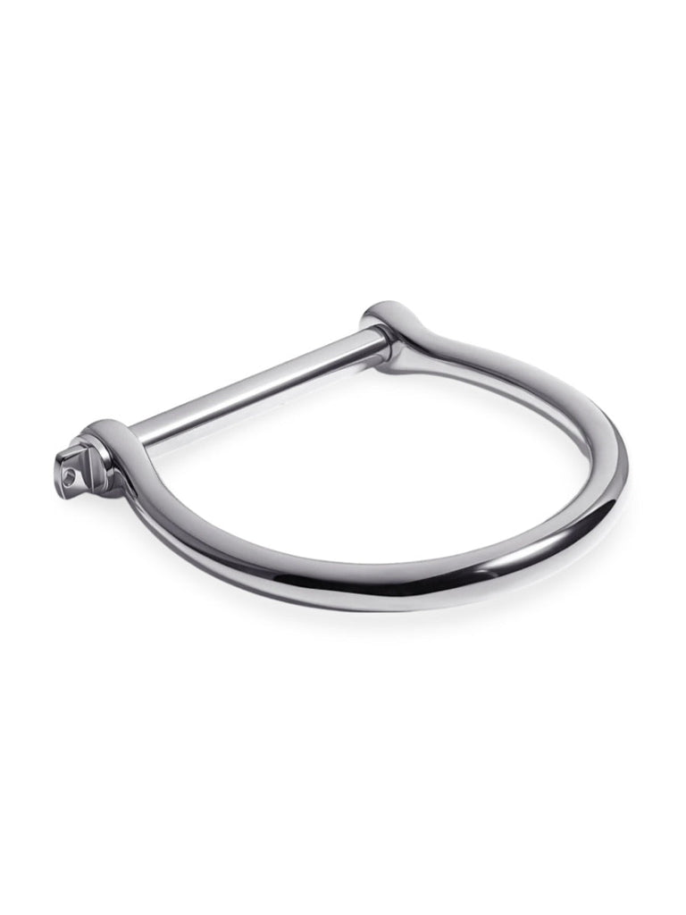 Bracelet jonc au style ancre, mixte, style minimaliste et moderne, modèle Hidone - Bracelet - Argent S