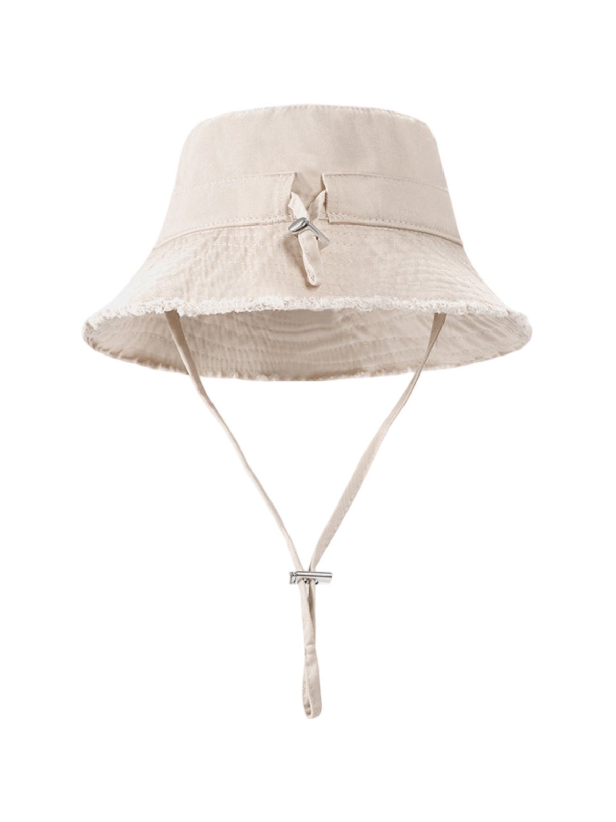 Chapeau bob, plage et été, protection solaire UPF 50+, coton doux, large bord, style y2k, panama moderne, modèle Arkel - Bob - Blanc crème
