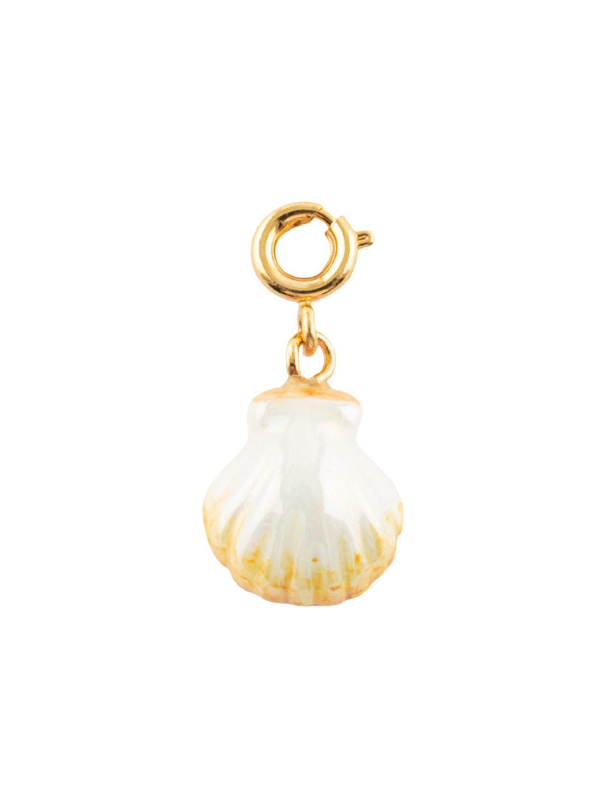 Charm pour chaussures coquillage, pendentif sneakers, bijou lacets, accessoire chaussures orné, breloque marine, bijou de basket, modèle Locarne - charms - 