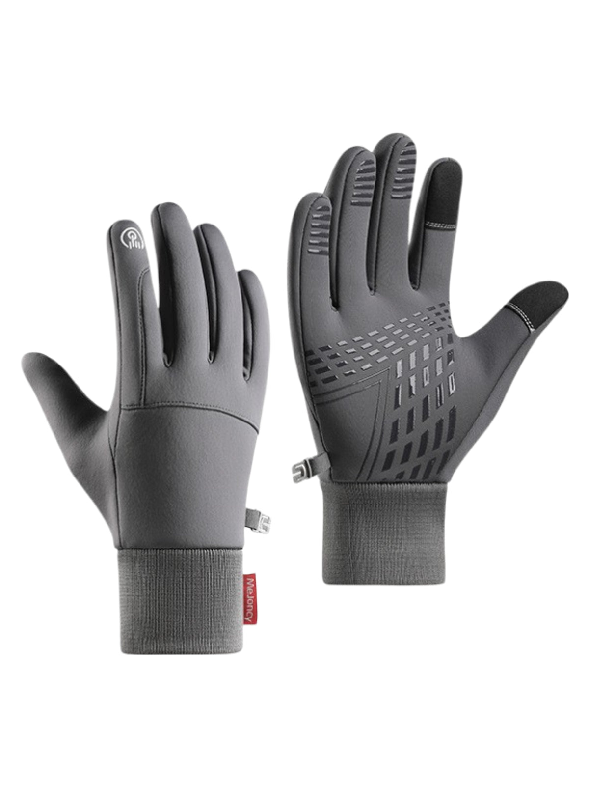 Gants d'hiver tactiques, coupe - vent, imperméables, idéal tout type de sport, chaud et confortable, modèle Aryx - Gants - Gris M