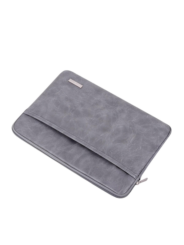 Housse ordinateur portable, protection antichoc, intérieur doux, fermeture éclair, sac d'ordinateur, modèle Roxane - Housse - Gris 11"