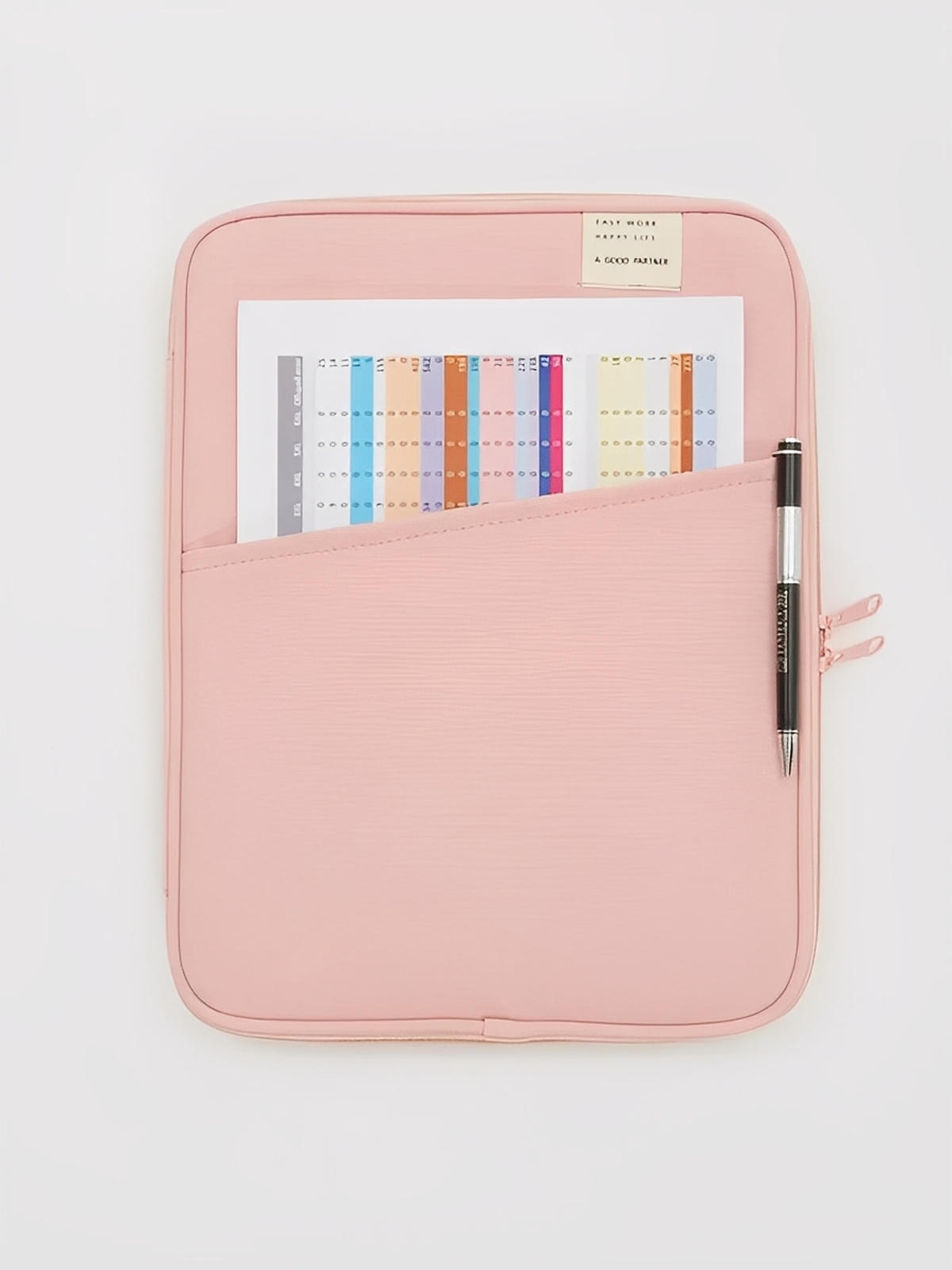 ousse ordinateur portable, housse MacBook, protection tablette, sacoche fine, étui déperlant, modèle Constance - Housse - Rose M