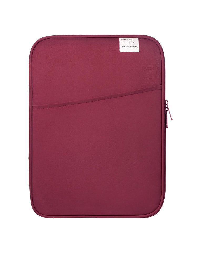 ousse ordinateur portable, housse MacBook, protection tablette, sacoche fine, étui déperlant, modèle Constance - Housse - Bordeaux M
