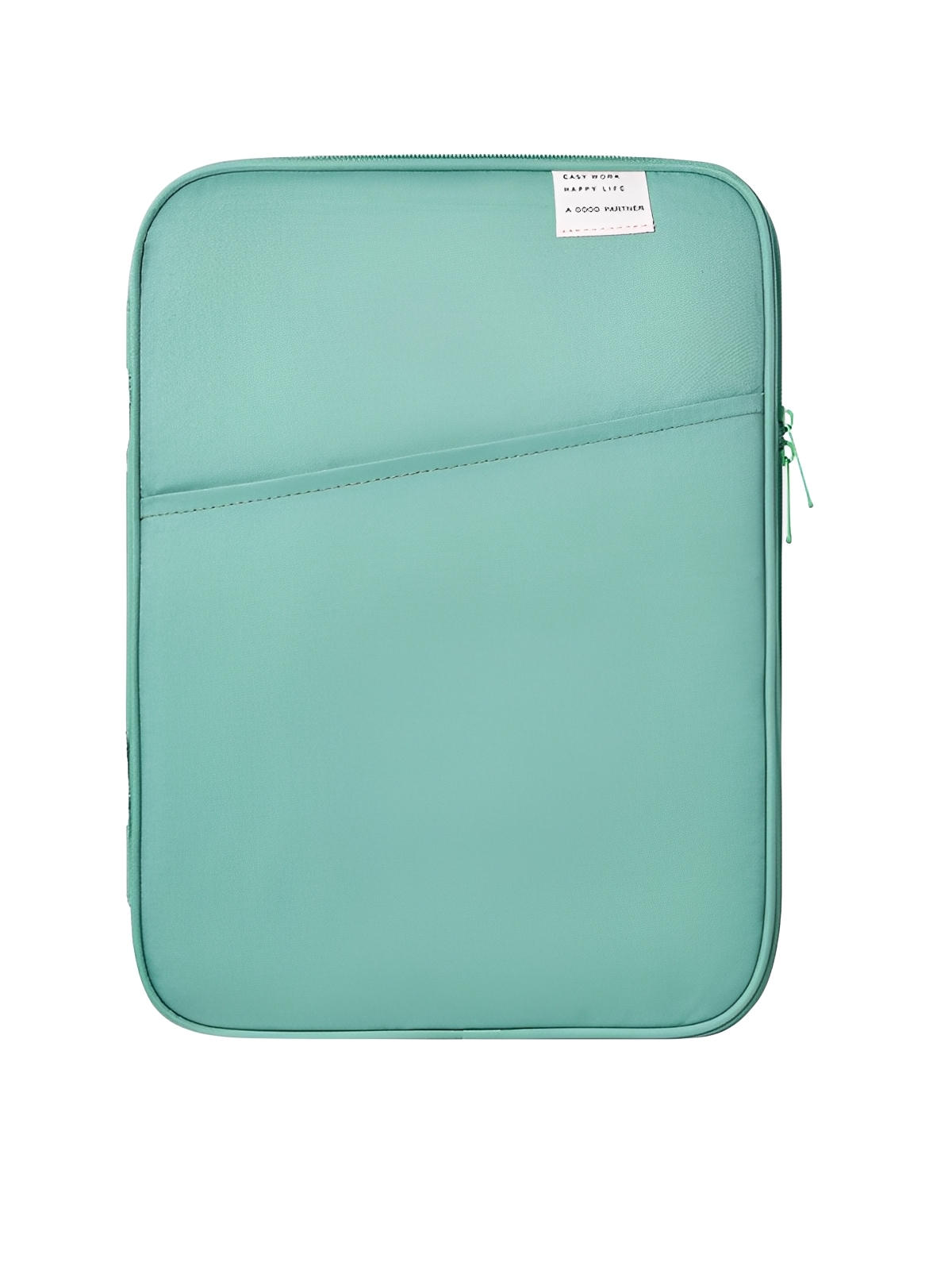ousse ordinateur portable, housse MacBook, protection tablette, sacoche fine, étui déperlant, modèle Constance - Housse - Vert M