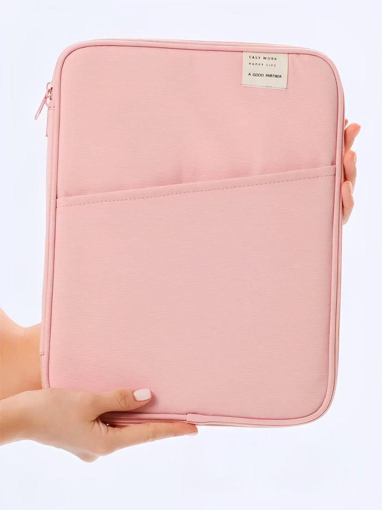 ousse ordinateur portable, housse MacBook, protection tablette, sacoche fine, étui déperlant, modèle Constance - Housse - Rose M