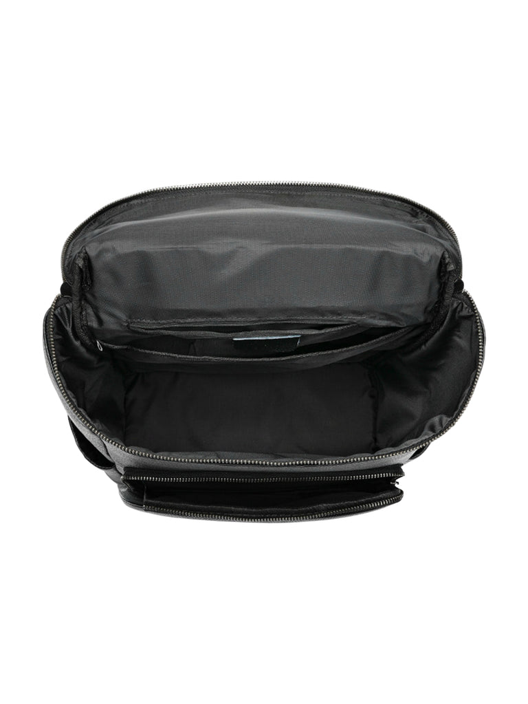 Sac à dos en cuir, grande capacité, résistant à toute épreuve, modèle Mavric - Sac à dos - Noir