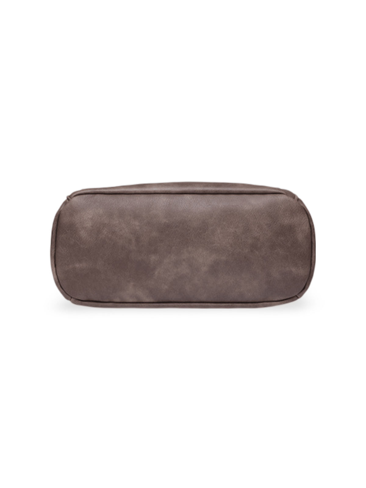 Sac à dos femme, grande capacité, simili vegan, multifonction, bandoulière rayée, style rétro, modèle Samirah - Sac à dos - Taupe