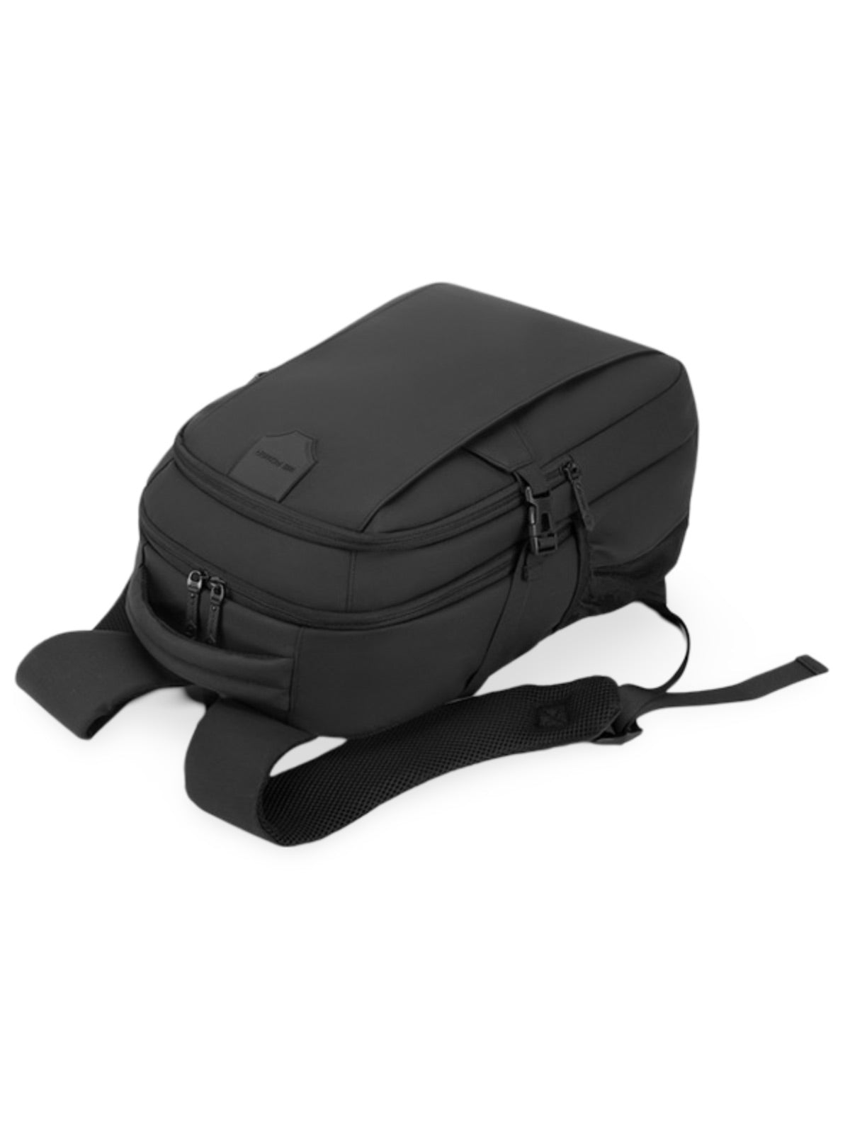 Sac à dos homme grande capacité, multi - compartiments, port USB, imperméable, design ergonomique, modèle Léos - Sac à dos - Noir